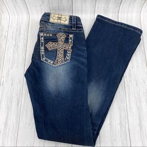 MISS ME size 27 boot cut jeans